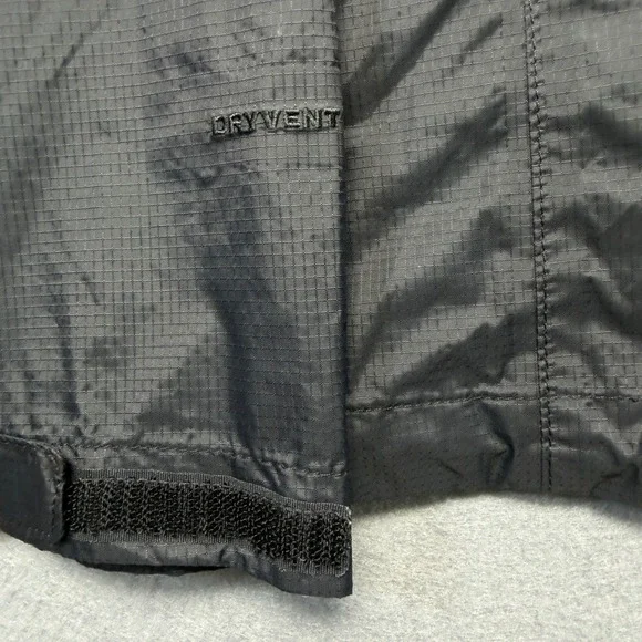 The North Face DryVent Rain Jacket Womens Black Hooded Waterproof Pit Zips Shell - Picture 9 of 12